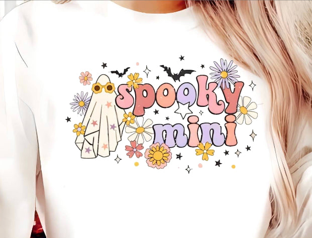 Spooky Mama/Mini Tee/Crew