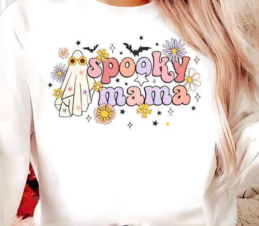Spooky Mama/Mini Tee/Crew
