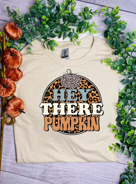 Hey There Pumpkin tee/crew